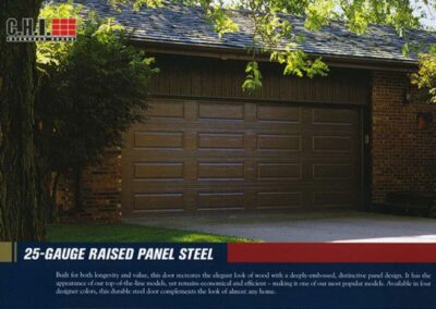 24 Gauge Raised Steel Panel Door in San Jose, CA