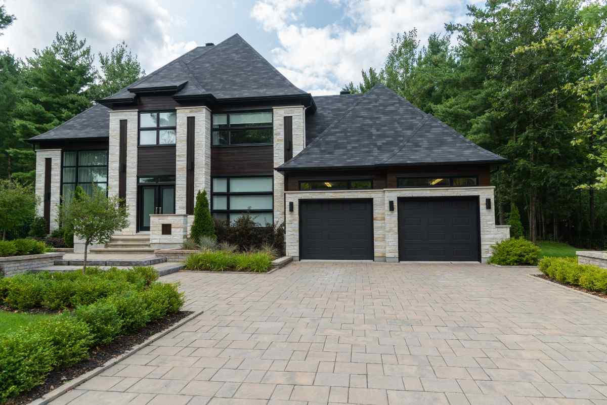 Modern garage doors